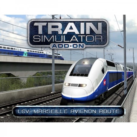 Дополнение для игры PC Dovetail Train Simulator: LGV: Marseille - Avignon