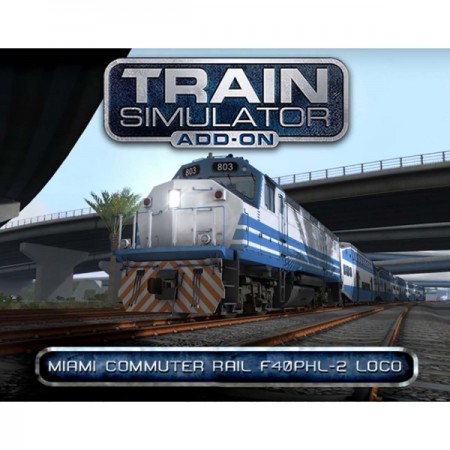 Дополнение для игры PC Dovetail Train Simulator: Miami Commuter Rail F40PHL-2