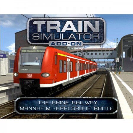 Дополнение для игры PC Dovetail Train Simulator: RhineRailway: Mannheim-Karlsruhe