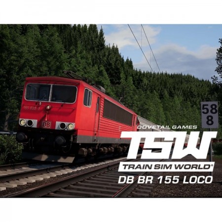 Дополнение для игры PC Dovetail Train Sim World: DB BR 155 Loco Add-On