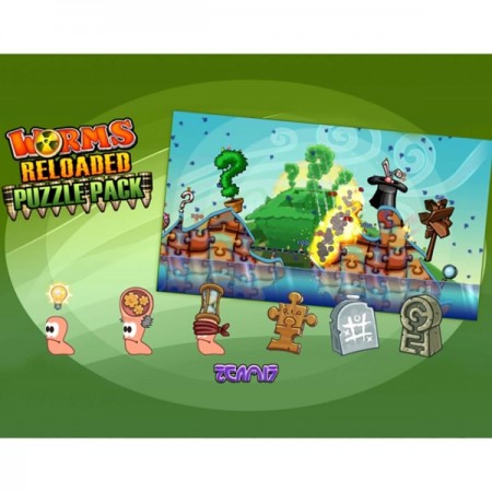 Дополнение для игры PC Team 17 Worms Reloaded - Puzzle Pack