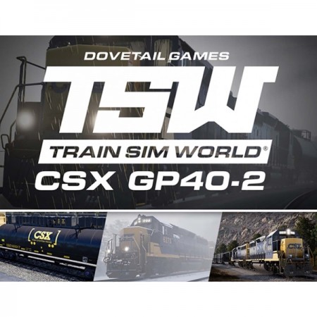 Дополнение для игры PC Dovetail Train Sim World: CSX GP40-2