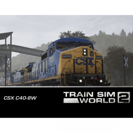 Дополнение для игры PC Dovetail Train Sim World 2: CSX C40-8W Loco Add-On