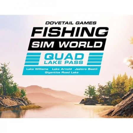 Дополнение для игры PC Dovetail Fishing Sim World: Quad Lake Pass