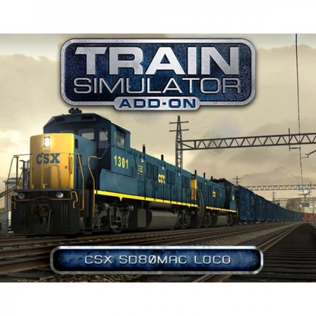 Дополнение для игры PC Dovetail Train Simulator: CSX SD80MAC Loco Add-On