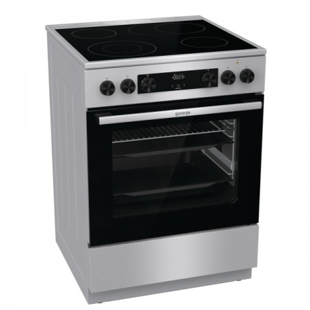 Электрическая плита (60 см) Gorenje GEC6C60XA