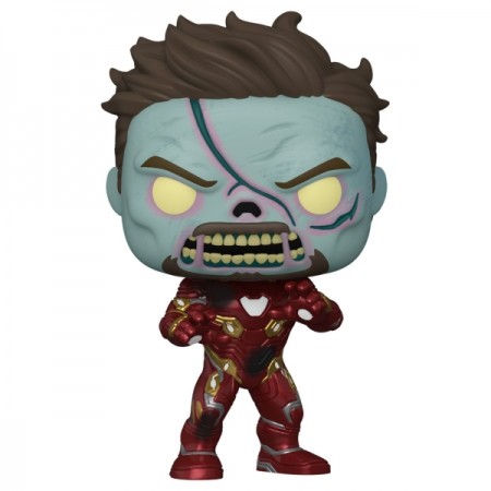 Фигурка Funko POP! Bobble Marvel What If Zombie Iron Man