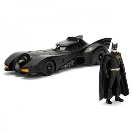 Фигурка Jada DC: 1989 Batmobile W/Batman