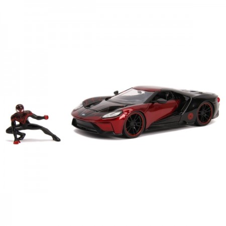 Фигурка Jada Marvel: 2017 Ford GT W/Miles Morales