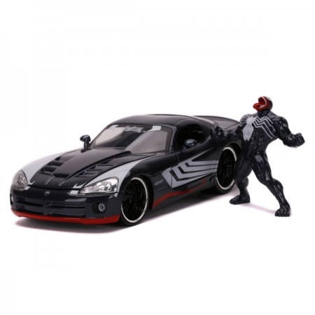 Фигурка Jada Marvel: 2008 Dodge Viper SRT10 W/Venom