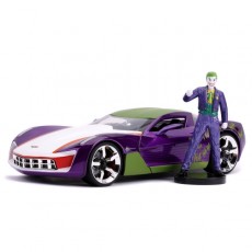 Фигурка Jada DC: 2009 Chevy Corvette Stingray Concept W/Joker