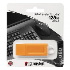 Флеш-диск Kingston 128GB DataTraveler Exodia Orange