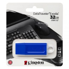Флеш-диск Kingston DataTraveler Exodia 32GB Blue