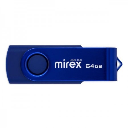 Флеш-диск Mirex Swivel Deep Blue 64GB USB 3.0