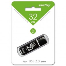 Флеш-диск Smartbuy 32GB Glossy Black(SB32GBGS-K)