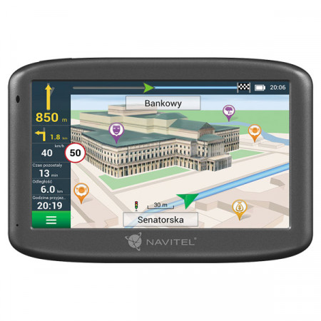 Портативный GPS-навигатор Navitel E505 Magnetic