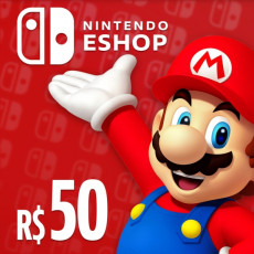 Игровая валюта Nintendo Switch 50 бразильских реалов