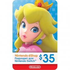 Карта оплаты Nintendo Nintendo eShop 35 USD USA
