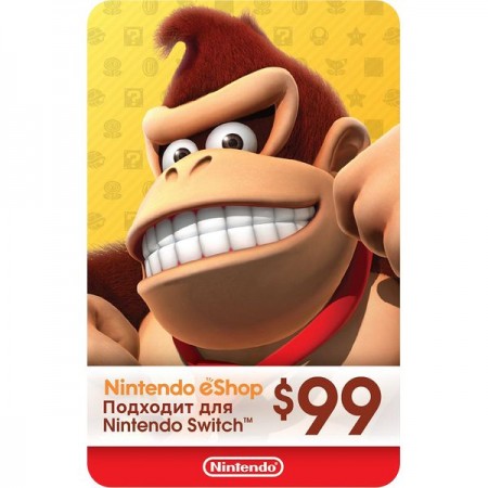 Карта оплаты Nintendo Nintendo eShop 99 USD USA