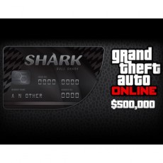 Игровая валюта PC Rockstar Games GTA Online: Bull Shark Cash Card (500,000$)