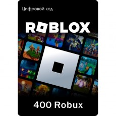 Игровая валюта PC Roblox Карта пополнения Roblox: 400 robux