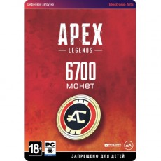 Игровая валюта PC Electronic Arts Apex Legends: 6700 Apex Coins