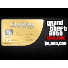 Игровая валюта PC Rockstar Games GTA Online: Whale Shark Cash Card (3,500,000$)