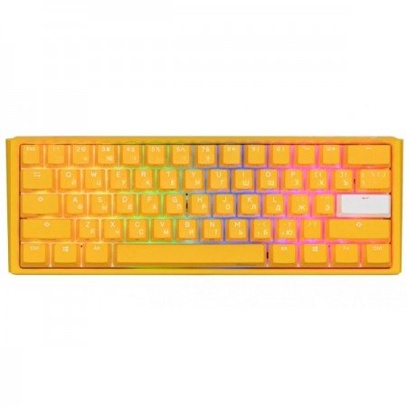 Игровая клавиатура Ducky One 3 Mini Yellow (Cherry MX Brown)