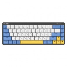 Игровая клавиатура Dareu EK868 White-Blue-Yellow_Red sw