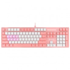 Игровая клавиатура A4Tech B800 Pink White