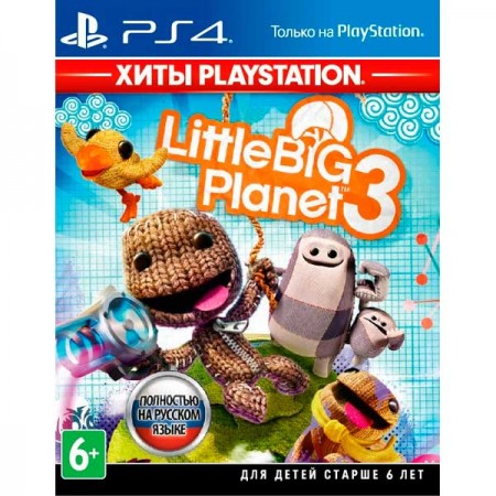 PS4 игра Sony LittleBigPlanet 3. Хиты PlayStation