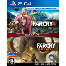 PS4 игра Ubisoft Far Cry 4+Far Cry Primal