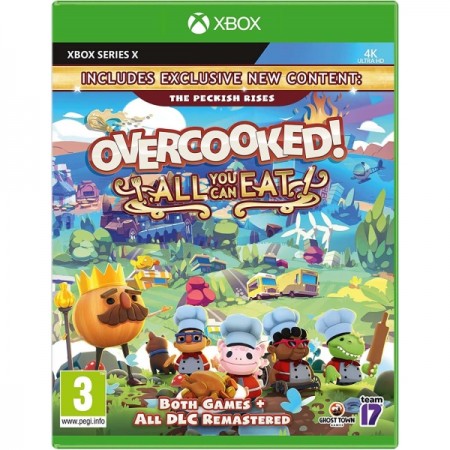 Xbox игра Team 17 Overcooked: All You Can Eat