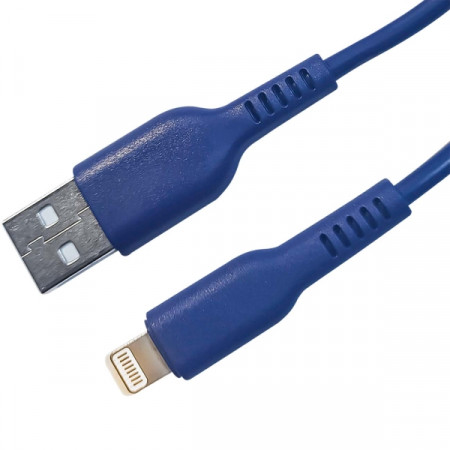 Кабель Lightning Gal 2777 USB A - 8 pin 2А , L=1m, GAL синий