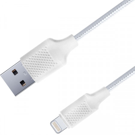 Кабель Lightning Gal 2647 нейлон USB A - 8pin 2А L=2m GAL