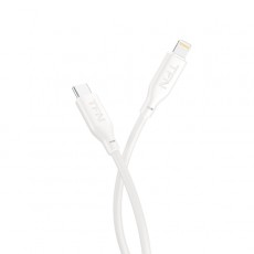 Кабель Lightning TFN silicone 0.6m white (TFN-C-SIL-CL06M-WH)