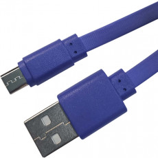 Кабель для сотового телефона Gal 2856 плоский USB A - micro USB B 2А L=1,5m GAL