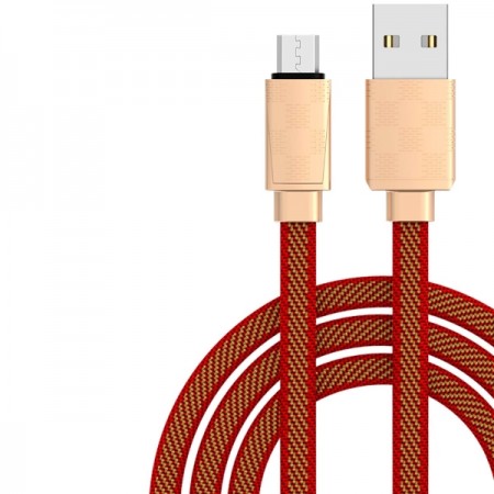 Кабель для сотового телефона TFN MicroUSB Fashion, Gold