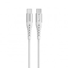 Кабель USB Type-C TFN 1.2m white (TFN-CPDUSBCC12MWH)