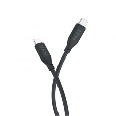 Кабель USB Type-C TFN TypeC-TypeC silicone 1.2m black TFN-C-SIL-CC1M-BK