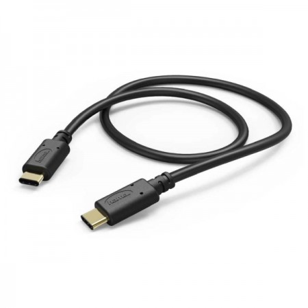 Кабель USB Type-C Hama 1 м USB Type-C Black (00183331)