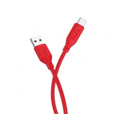 Кабель USB Type-C TFN silicone 1.2m red (TFN-C-SIL-AC1M-RD)