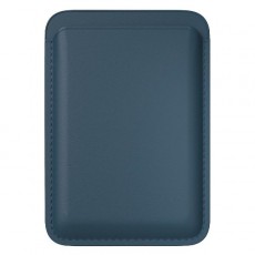 Кардхолдер для смартфона Barn&Hollis MagSafe экокожа синий (УТ000031618)