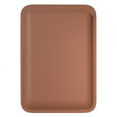 Кардхолдер для смартфона Barn&Hollis MagSafe экокожа коричневый (УТ000031615)