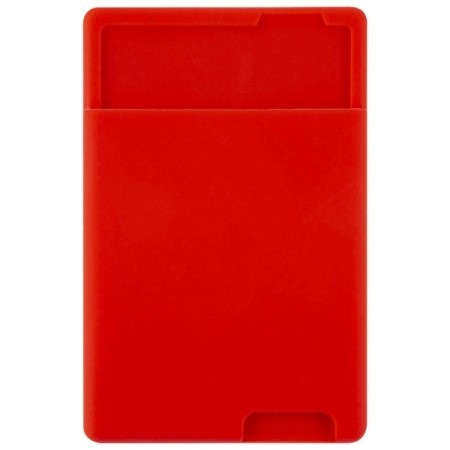 Кардхолдер для смартфона Barn&Hollis силикон крепление 3М красный (УТ000031285)