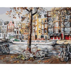 Картина по номерам Белоснежка Осенний Амстердам