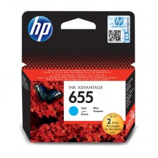 Картридж для струйного принтера HP 655 голубой CZ110AE