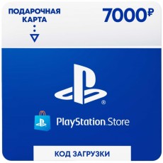 Пополнение PS Sony PlayStation Store 7 000