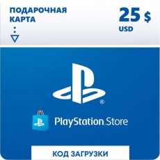 Пополнение PS Sony PlayStation Store, 25 USD, USA