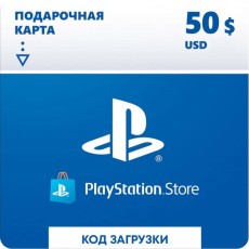 Пополнение PS Sony PlayStation Store, 50 USD, USA